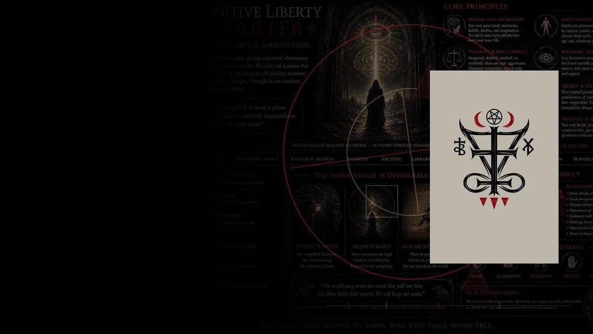 Unique Antichrist.net home hero for the Antichrist as Redeemer and Cognitive Liberty archive.
